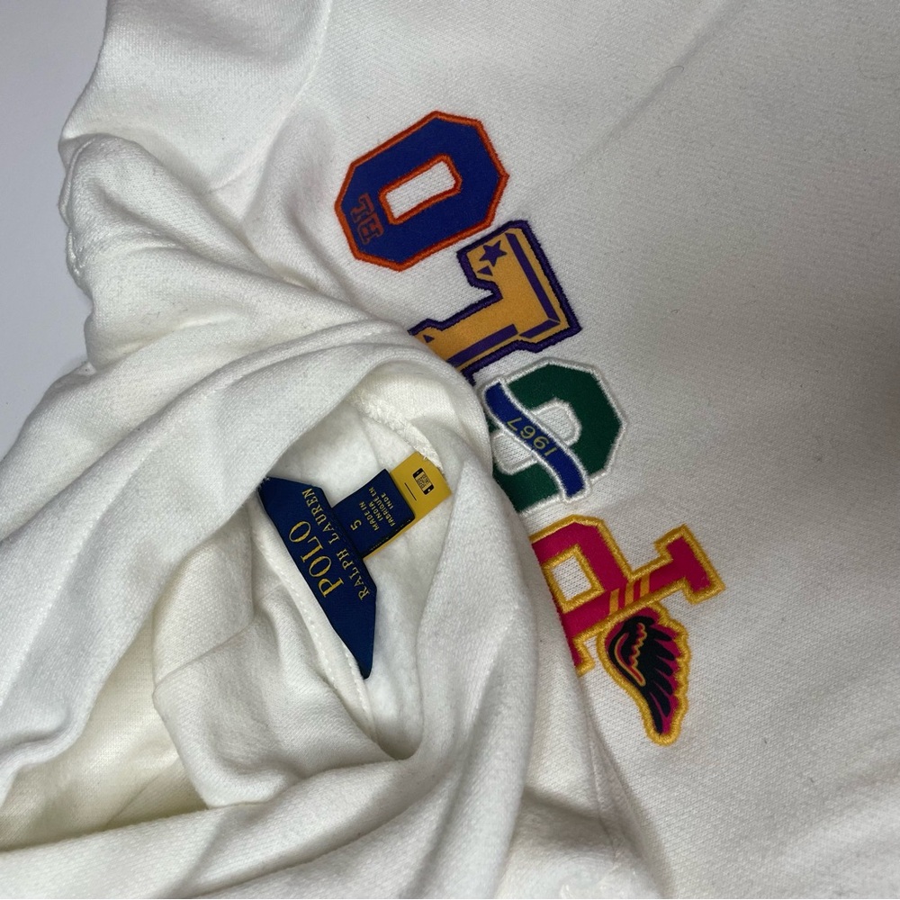 Polo Ralph Lauren White Graphic Tee